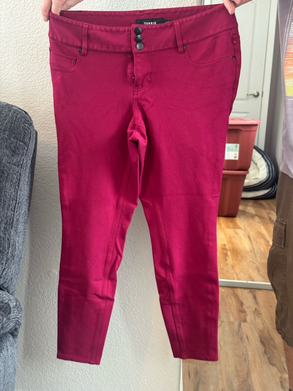 torrid Deep Raspberry Skinny Jeggings